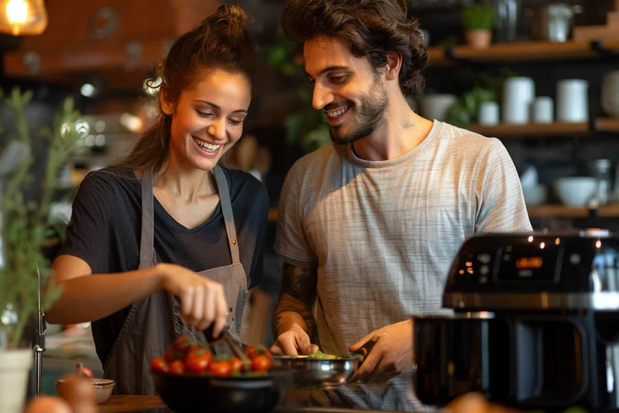 air fryer dinner for two